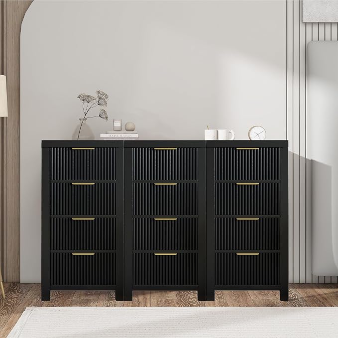 Modern Solid Wood Chest of Drawers, Dresser Organizer - Image 8