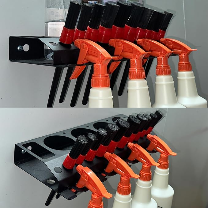 Bottle Storage Rack, Detailing Brush Organizer, Spray Bottle Storage Rack - Image 3