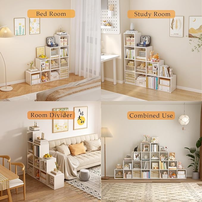 Ladder Cube Storage Bookcase - Image 4
