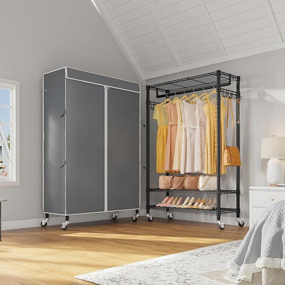 VIPEK R3C Rolling Clothes Rack - Image 3