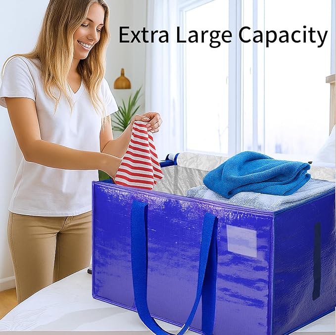 6 Pack-Extra Large Heavy Duty Moving Bags - Image 3