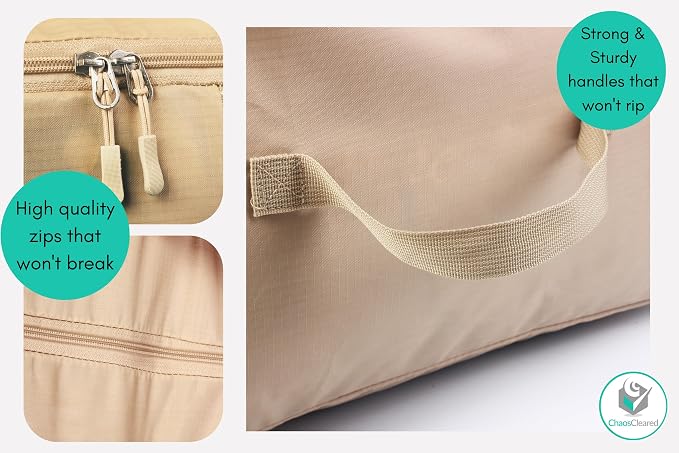 Under Bed Storage Containers for Toys, Shoes etc. Underbed Organizer Bag that - Image 4