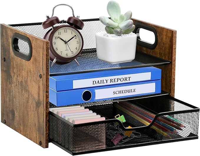 Wood Desk Organizer - Image 7