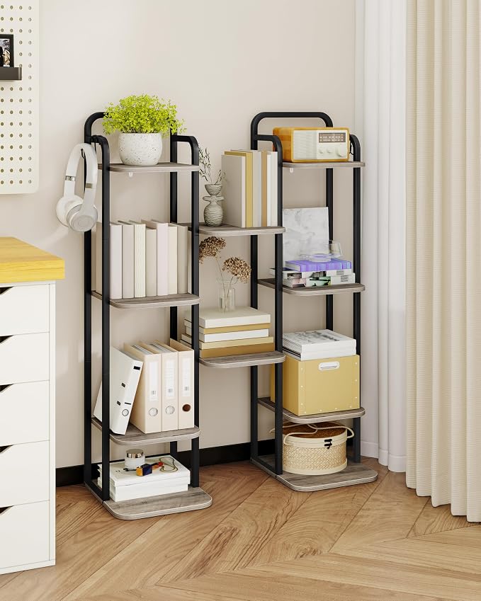 Hzuaneri 6 Tiers Vertical Shoe Rack, Narrow Shoe Tower, Tall Shoes Shelf - Image 6