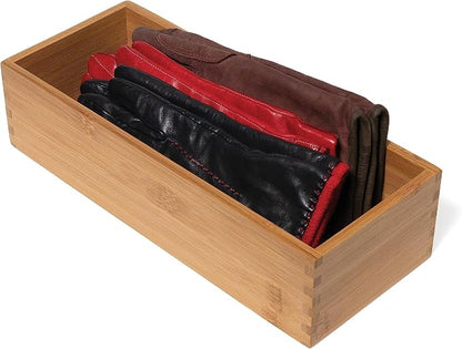 Lipper International Bamboo Utensil Holder Storage Box - Image 14
