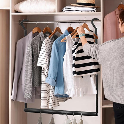 Adjustable Hanging Closet Rod, Heavy Duty Closet Rods - Image 7