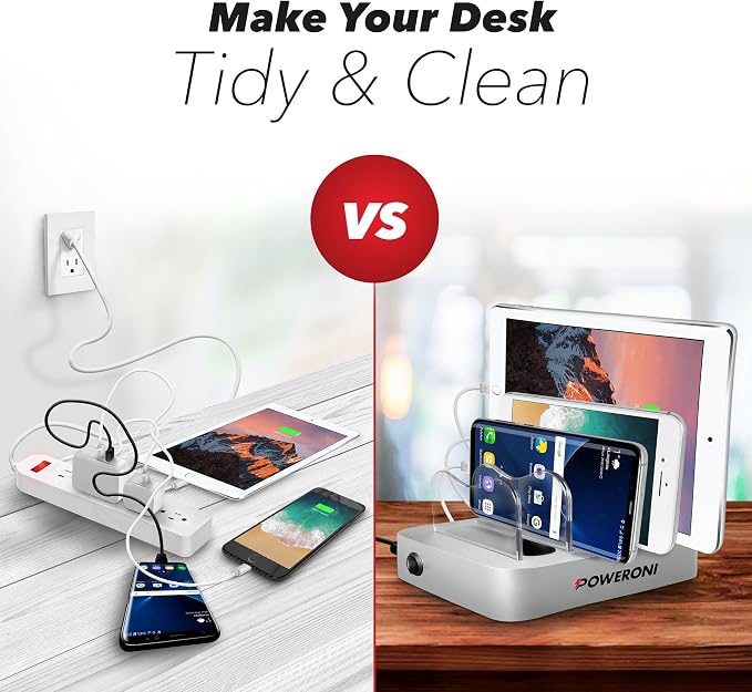 4 Port USB Charging Station - Image 4