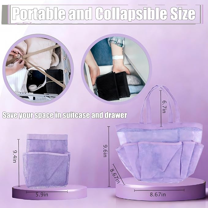 Mesh Shower Caddy Portable - Image 4