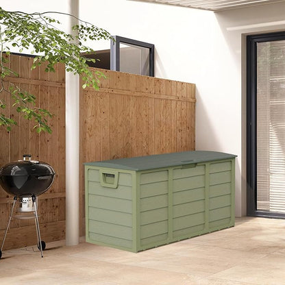 75 Gallon Outdoor Deck Storage Box – Heavy Duty Resin - Image 7
