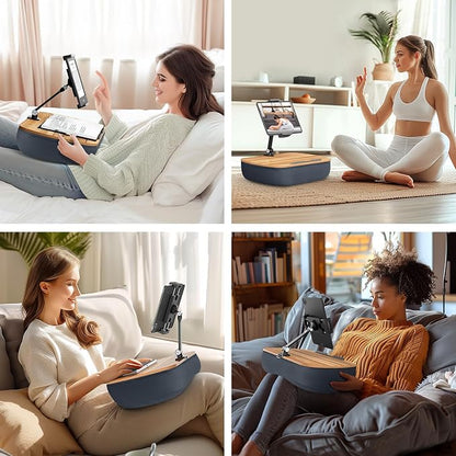 Lap Beanbag Cozy Kindle Pillow Stand - Image 4