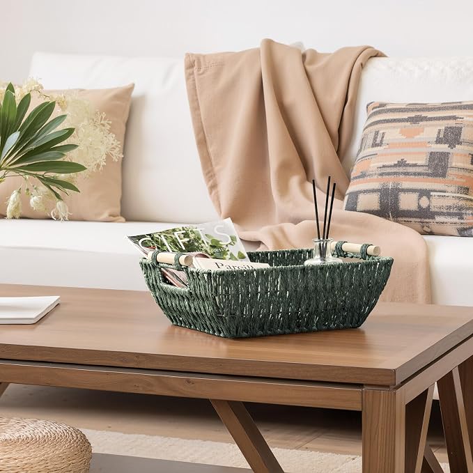 StorageWorks Large Wicker Storage Basket - Image 6