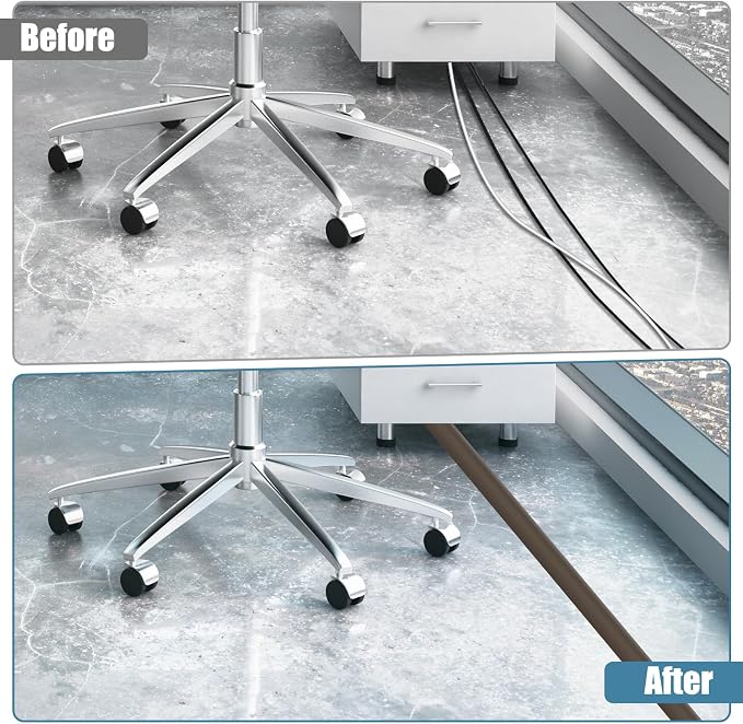 Floor Cord Covers for Wires 20FT Cable Hider Wire Cover Self Adhesive Cord - Image 4