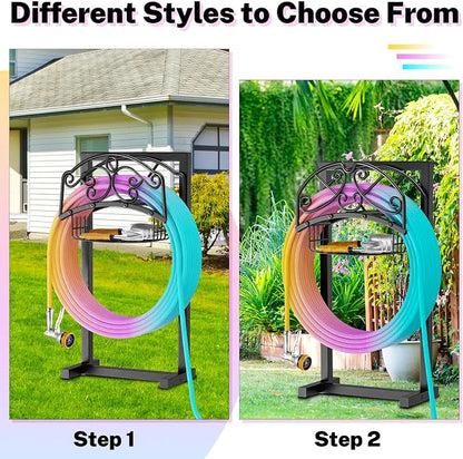 Garden Hose Holder, Metal Water Hose Holder - Image 8