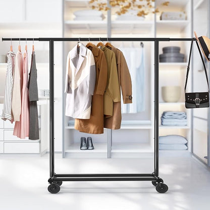 Simple Houseware Heavy Duty Clothing Garment Rack, Holds Up to 150 lbs - Image 4