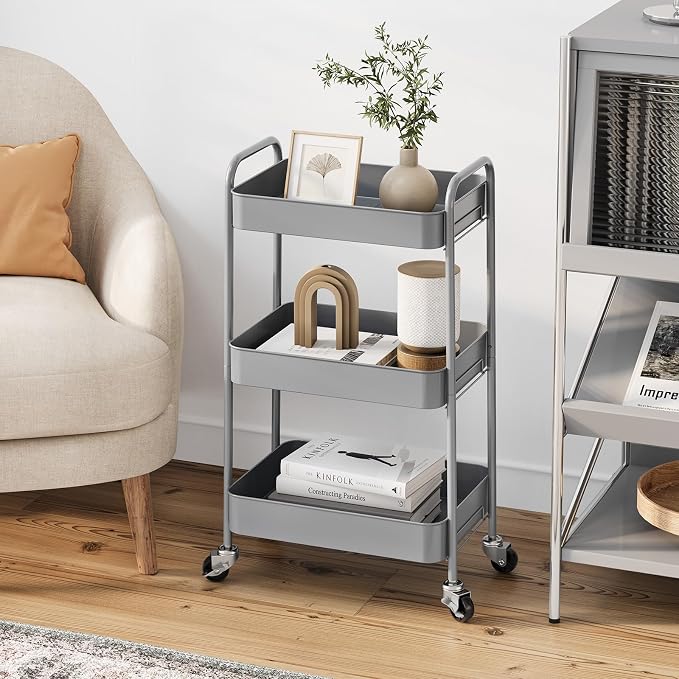 TOOLF 3-Tier Rolling Cart - Image 6