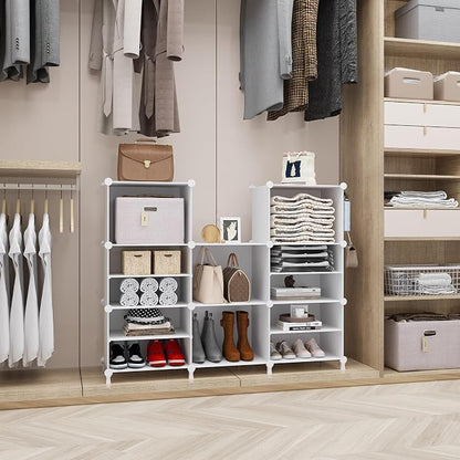 AWTATOS Closet Organizer 8 Cube Storage Shelves Closet Clothes Organizers and - Image 4
