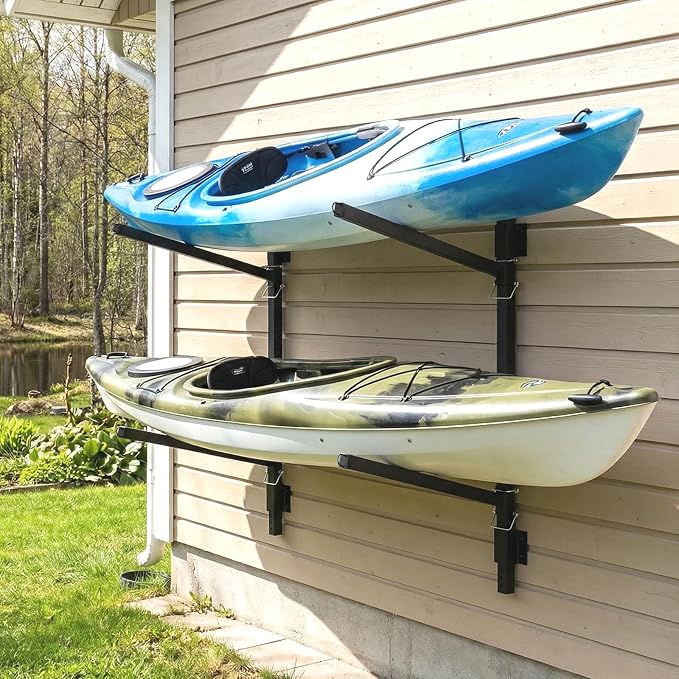 LILYPELLE Kayak Storage Rack, Heavy Duty Kayak Rack, Wall Mount, Freestanding by LILYPELLE