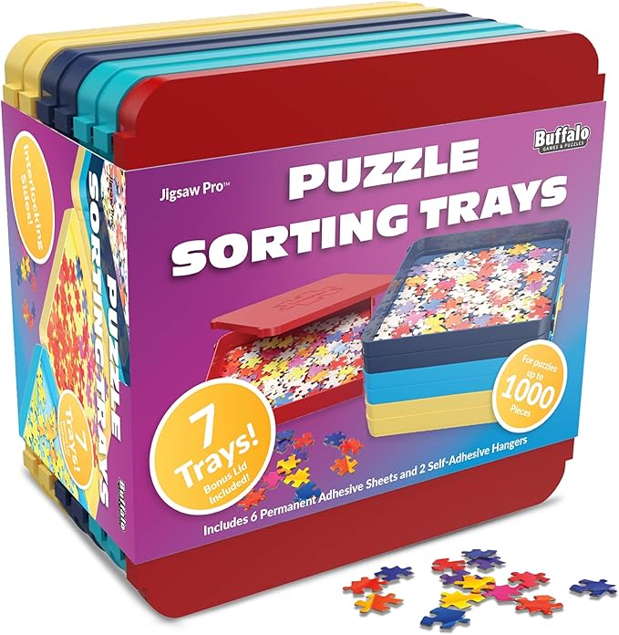 Buffalo Games Puzzle Sorting Trays by BuffaloGames