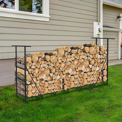 Vailge Firewood Rack Outdoor 8FT - Image 8