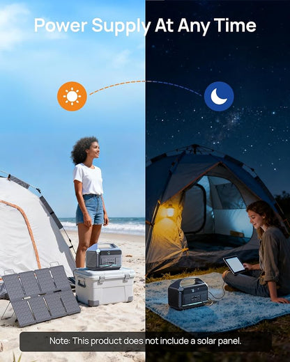 Solar Generator 600W, Portable Power Station - Image 5