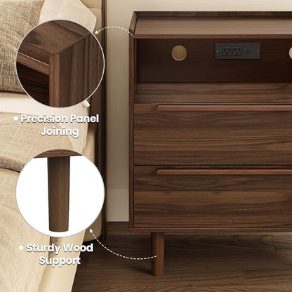 Mid-Century Modern Nightstand - Image 5