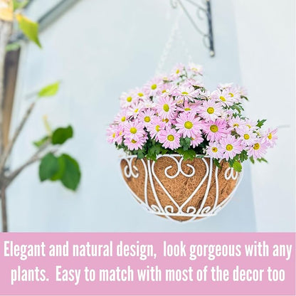 LaLaGreen Hanging Baskets for Plants Extra Large Hanging Flower Pot - Image 7