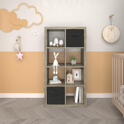 Bookshelf Cube Storage Organizer, 8-Cube Shelf Bookcase - Image 7