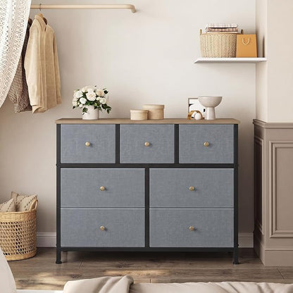 OLIXIS 7 Drawer Closet Organizer, Storage Tower - Image 2