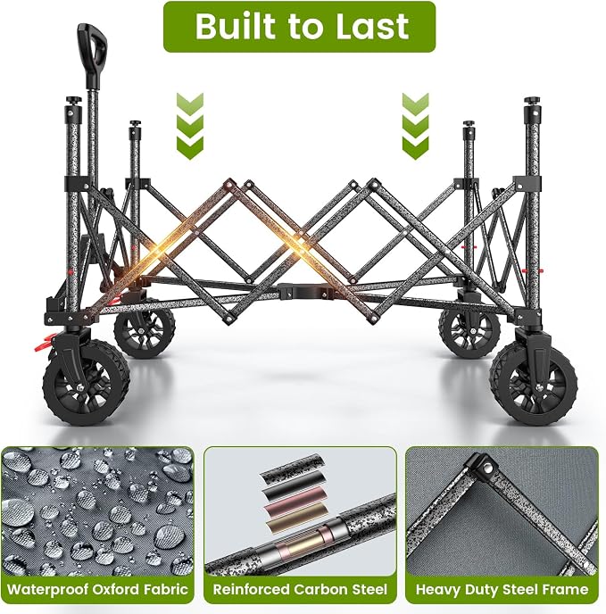 Blomoba Collapsible Wagon Cart - Image 4