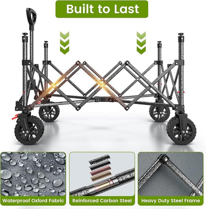 Blomoba Collapsible Wagon Cart - Image 4
