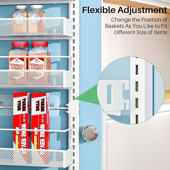 SNTD Over the Door Pantry Organizer - Image 4