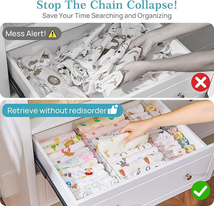 Vtopmart 12 Pack Drawer Dividers - Image 7