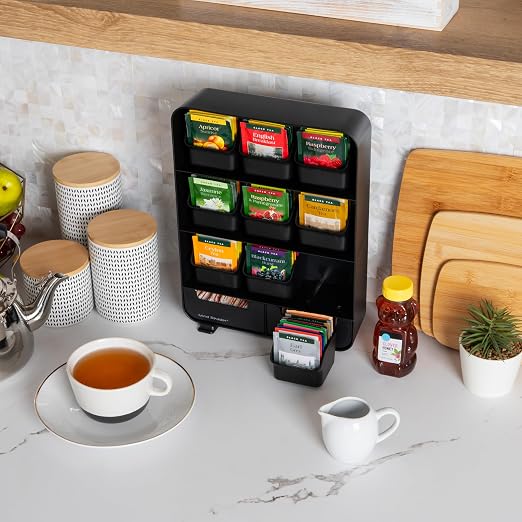 Mind Reader Tea Bag Organizer, Tea Station Organizer, Countertop Storage - Image 5