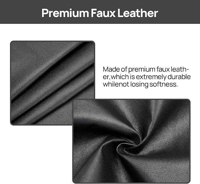 Teniux Remote Control Holder Faux Leather Armrest Organizer - Image 2