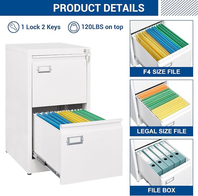 2 Drawers Vertical File Cabinets - Image 5
