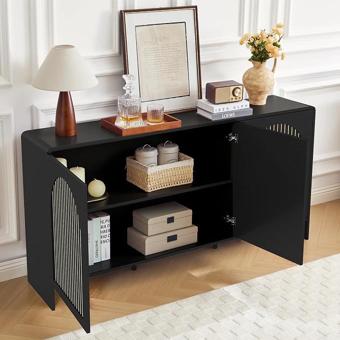 59" Sideboard Buffet Cabinet - Image 4