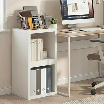 Furinno Cubicle Book Shelf, Cube Storage Organizer Bookcase - Image 2