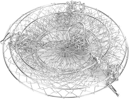 3‑tier Hanging Basket, Hanging Fruit and Vegetable Basket, Heavy Duty Wire - Image 7