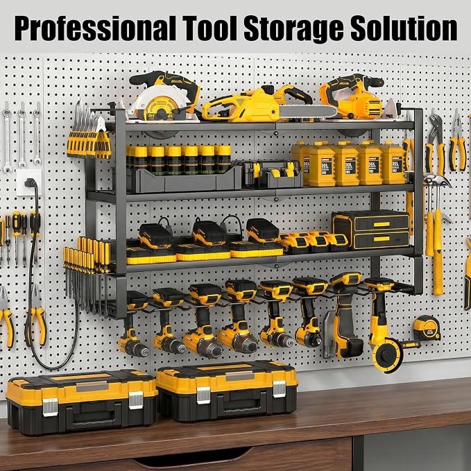 MOOMSINE Large Power Tool Organizer Wall Mount - Image 6