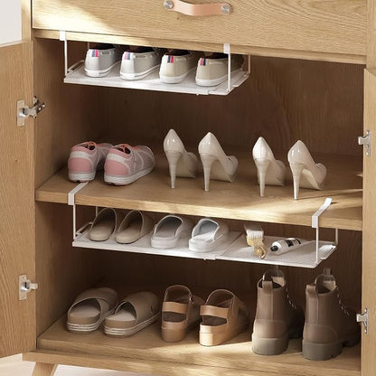2 Pack Hanging Under Shelf Storage Basket, Expandable Organizer - Image 4