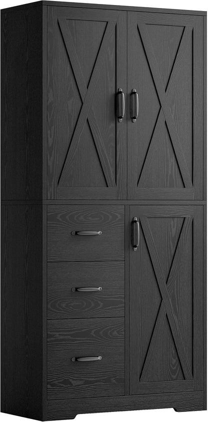 IRONCK Pantry Cabinet, Kitchen Storage Cabinet - Image 8
