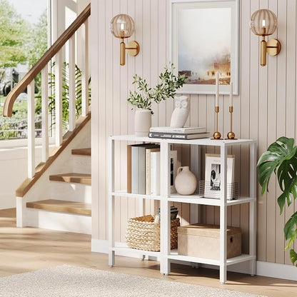 TUTOTAK Bookshelf, 6-Tier Tall Narrow Book Shelf - Image 4