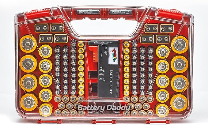 Ontel Battery Daddy Storage & Organizer Case - Image 8