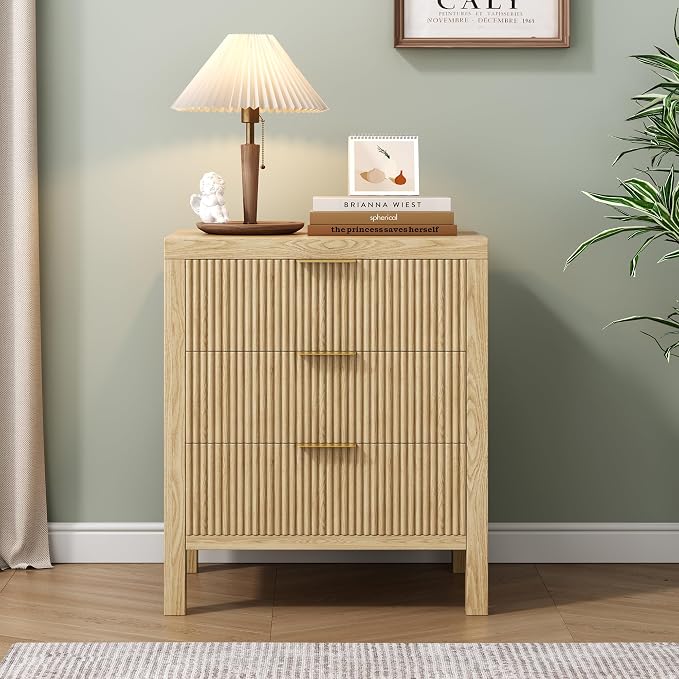 6 Drawer Dresser, Modern Wood Storage Chest of Drawers Organizer - Image 3
