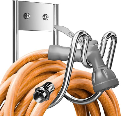 Stainless Steel Garden Hose Holder by Josmimic