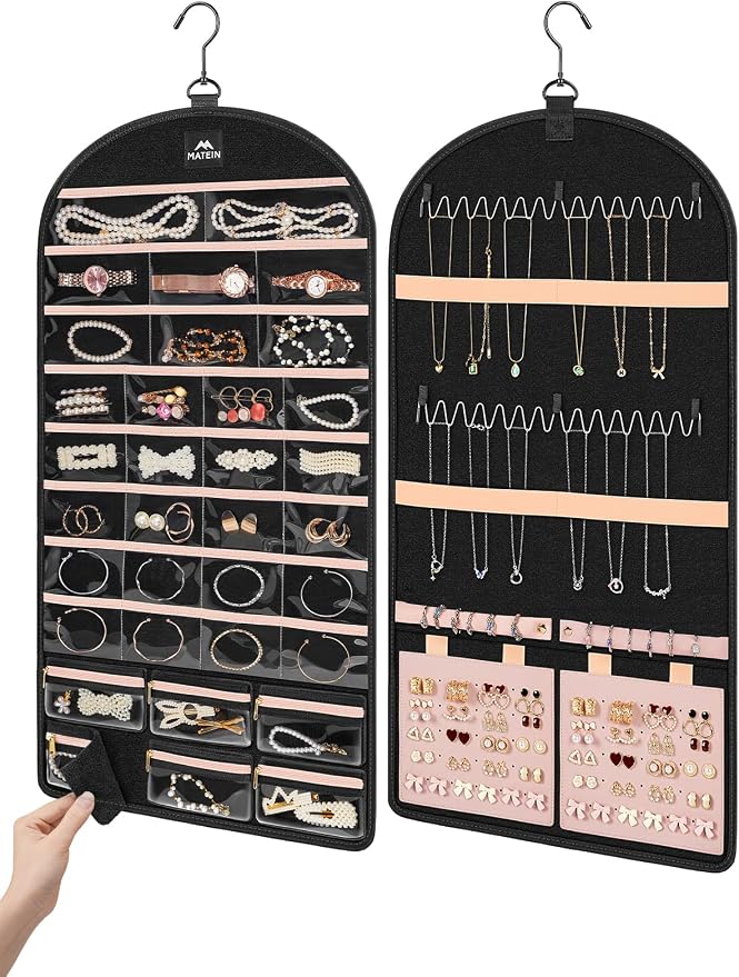MATEIN Hanging Jewelry Organizer by MATEIN