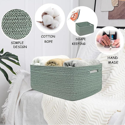 COMFY-HOMI 3 pcs Large Storage Baskets - Image 7
