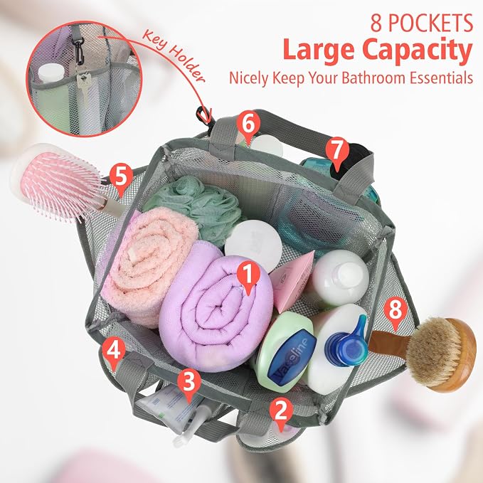 Mesh Shower Caddy Portable - Image 2