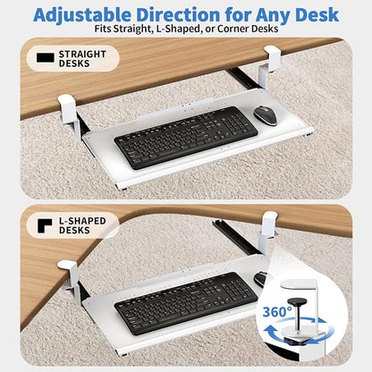 Keyboard Tray Under Desk - Image 2