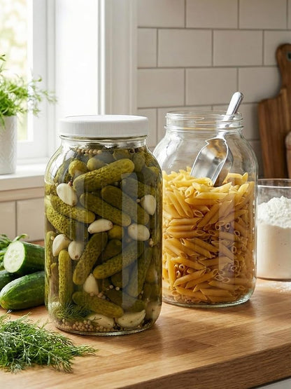 Sally's Organics Large 1 Gallon Glass Jars - Image 4